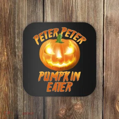 Peter Peter Pumpkin Eater Jack-o-lantern Coaster