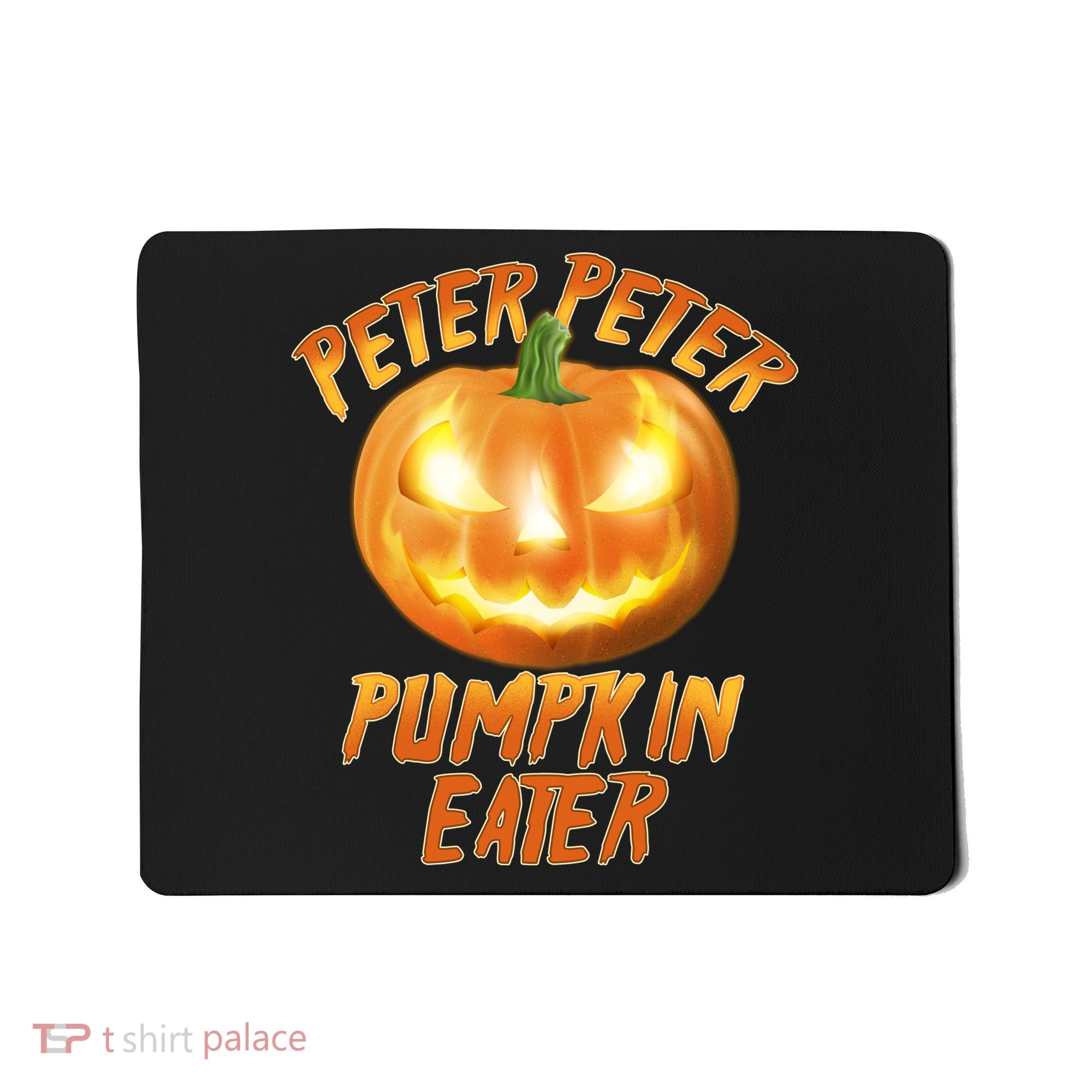 Peter Peter Pumpkin Eater Jack-o-lantern Mousepad