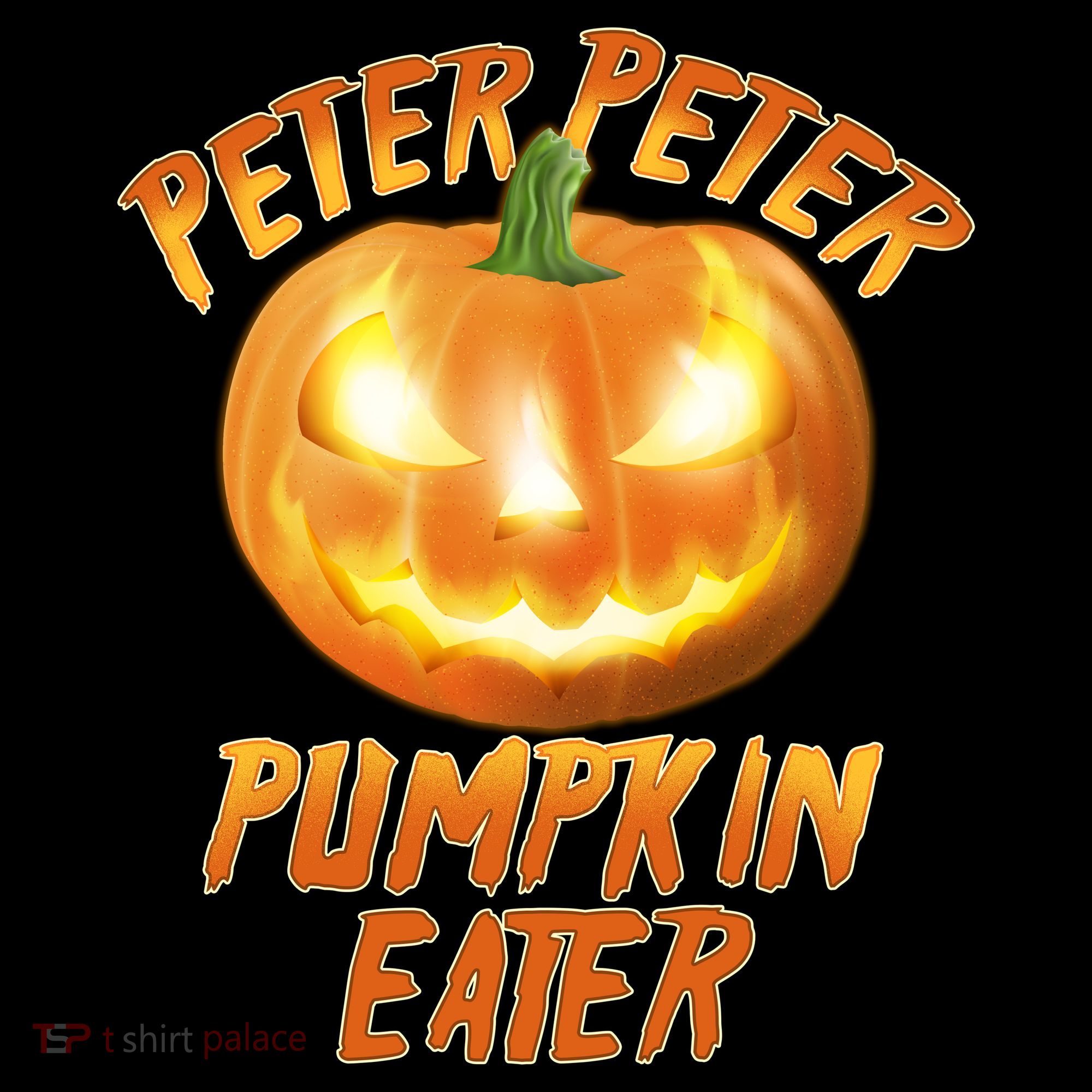 Peter Peter Pumpkin Eater Jack-o-lantern Baby Bodysuit