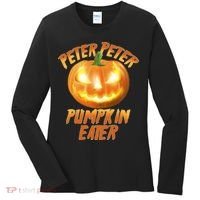 Peter Peter Pumpkin Eater Jack-o-lantern Women's Long Sleeve Shirt thumb 0