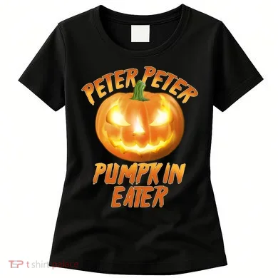 Peter Peter Pumpkin Eater Jack-o-lantern Women's T-Shirt