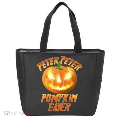 Peter Peter Pumpkin Eater Jack-o-lantern Tote Bag