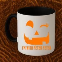 Peter Peter Pumpkin Eater Wife Couples Costume  Coffee Mug thumb 2