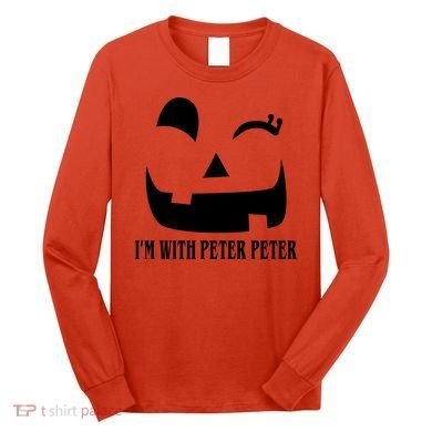 Peter Peter Pumpkin Eater Wife Couples Costume  Long Sleeve Shirt