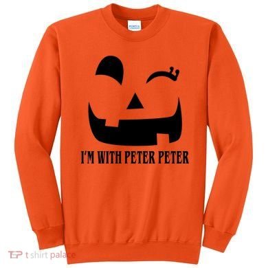 Peter Peter Pumpkin Eater Wife Couples Costume  Sweatshirt
