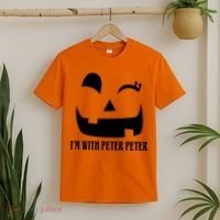 Peter Peter Pumpkin Eater Wife Couples Costume  T-Shirt thumb 2