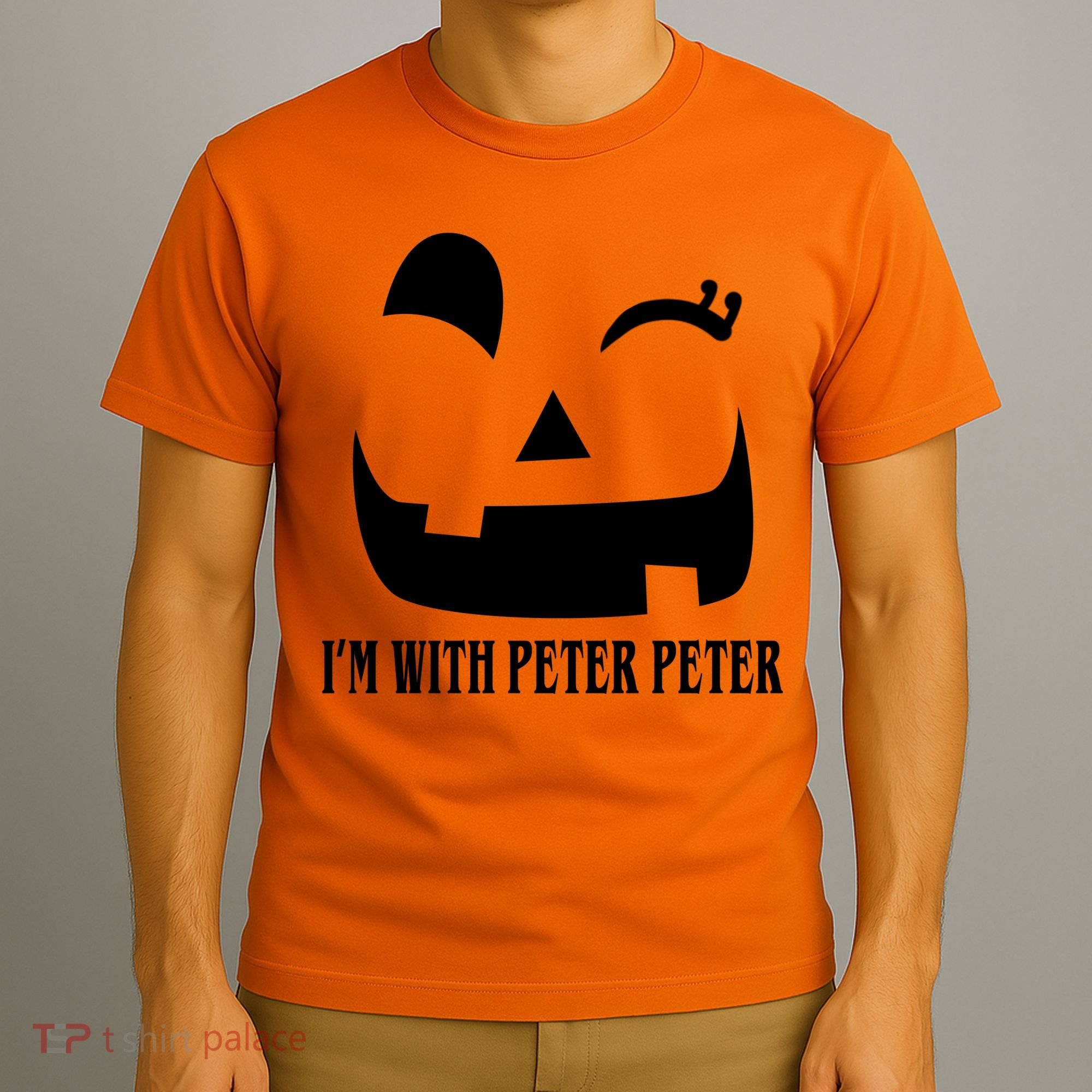 Peter Peter Pumpkin Eater Wife Couples Costume  T-Shirt