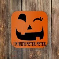 Peter Peter Pumpkin Eater Wife Couples Costume  Coaster thumb 0