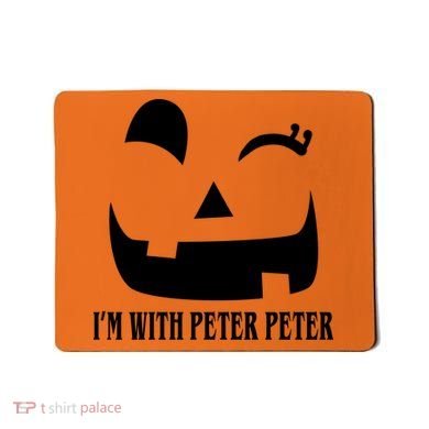 Peter Peter Pumpkin Eater Wife Couples Costume  Mousepad