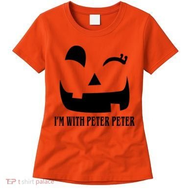 Peter Peter Pumpkin Eater Wife Couples Costume  Women's T-Shirt