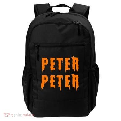 Peter Peter Spooky Halloween Funny Backpack