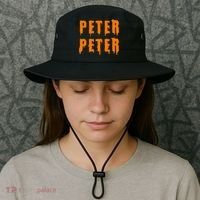 Peter Peter Spooky Halloween Funny Bucket Hat thumb 3
