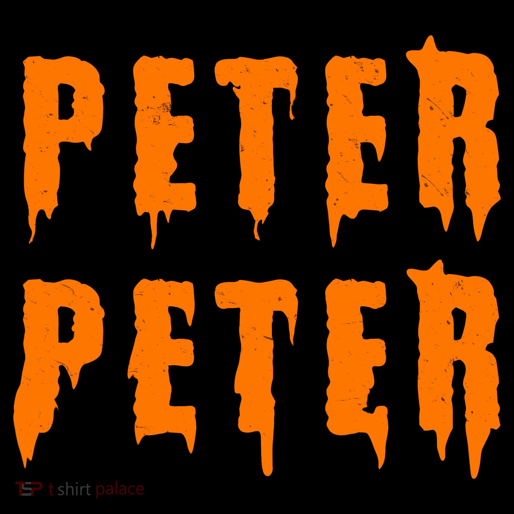 Peter Peter Spooky Halloween Funny Coaster