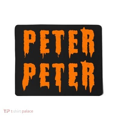 Peter Peter Spooky Halloween Funny Mousepad