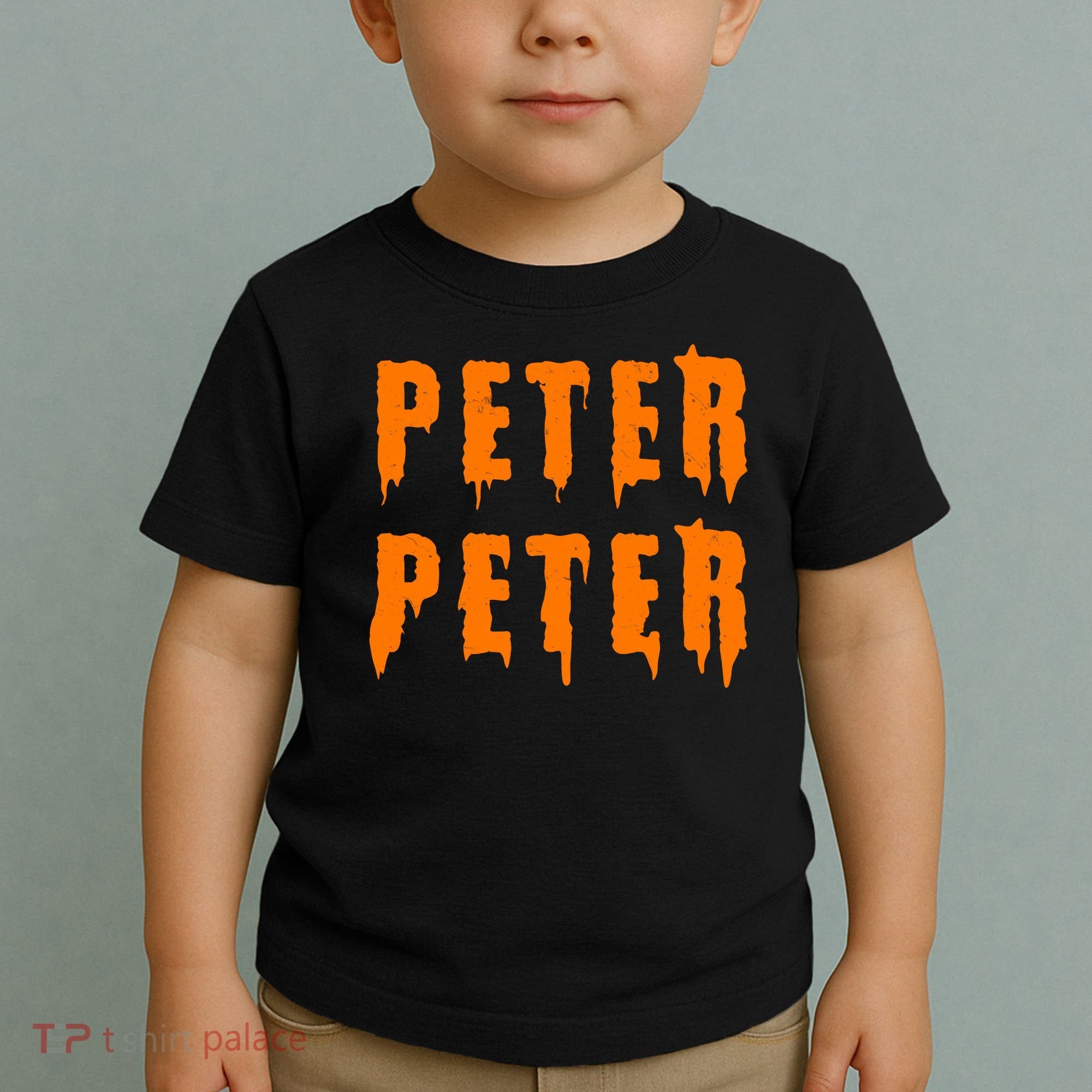 Peter Peter Spooky Halloween Funny Toddler T-Shirt