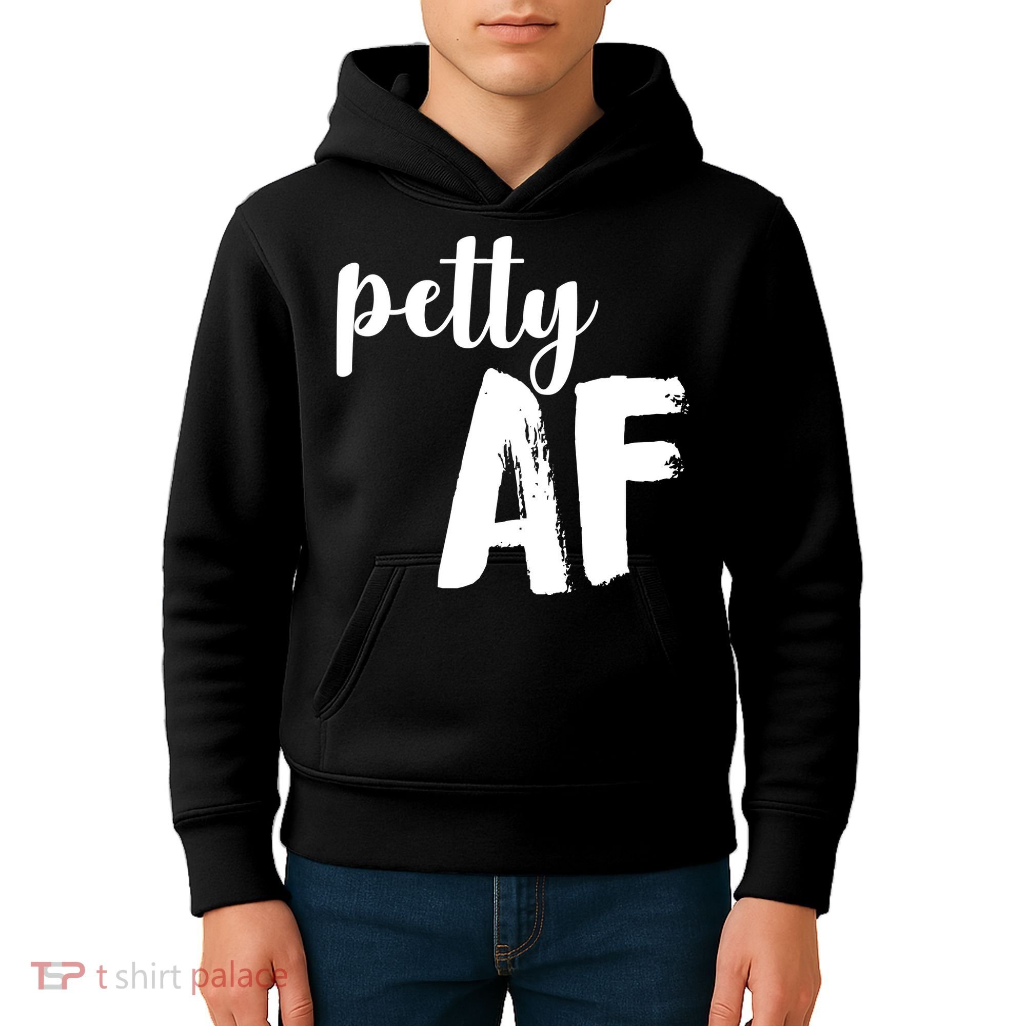 Petty AF  Kids Hoodie