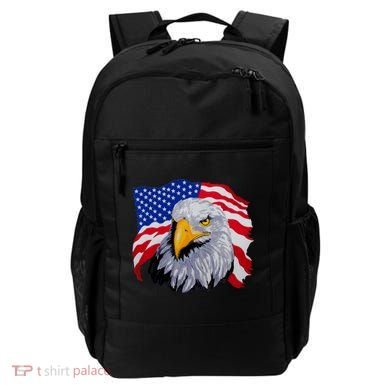 Patriotic Eagle USA American Flag Backpack