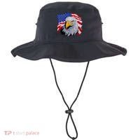 Patriotic Eagle USA American Flag Bucket Hat thumb 0