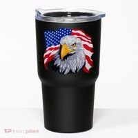 Patriotic Eagle USA American Flag Tumbler thumb 0