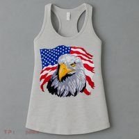 Patriotic Eagle USA American Flag Women's Tank Top thumb 3