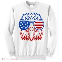 Patriotic Eagle USA American Flag Sweatshirt thumb 0