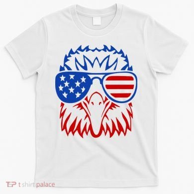 Patriotic Eagle USA American Flag T-Shirt
