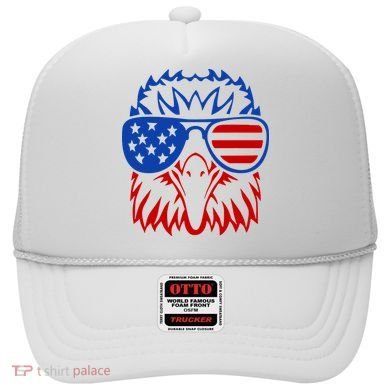 Patriotic Eagle USA American Flag Hat