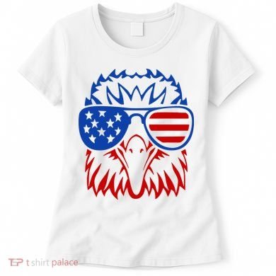 Patriotic Eagle USA American Flag Women's T-Shirt