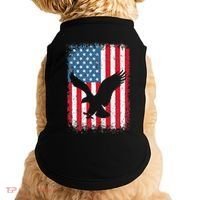 Patriotic Eagle Usa American Flag Doggie Tank thumb 0