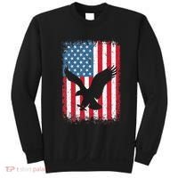 Patriotic Eagle Usa American Flag Sweatshirt thumb 0