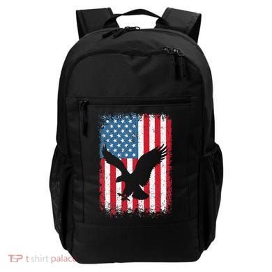 Patriotic Eagle Usa American Flag Backpack