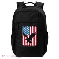 Patriotic Eagle Usa American Flag Backpack thumb 0