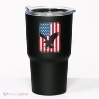 Patriotic Eagle Usa American Flag Tumbler thumb 0