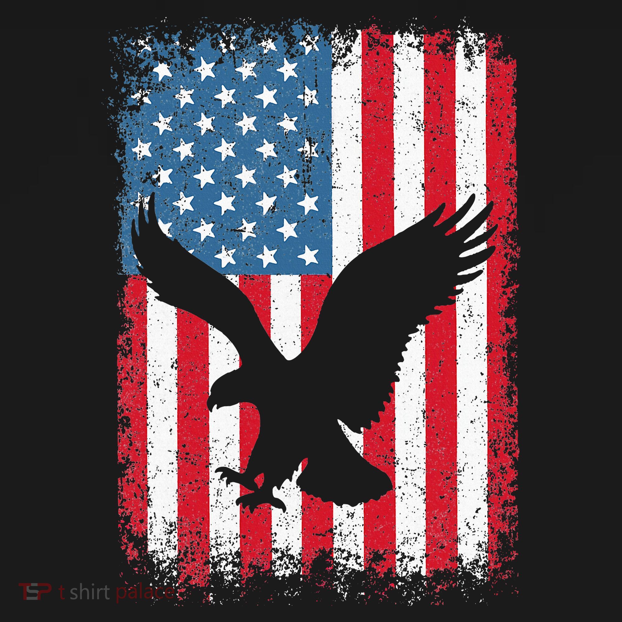 Patriotic Eagle Usa American Flag Baby Bodysuit