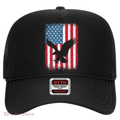 Patriotic Eagle Usa American Flag Hat