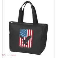 Patriotic Eagle Usa American Flag Tote Bag thumb 3