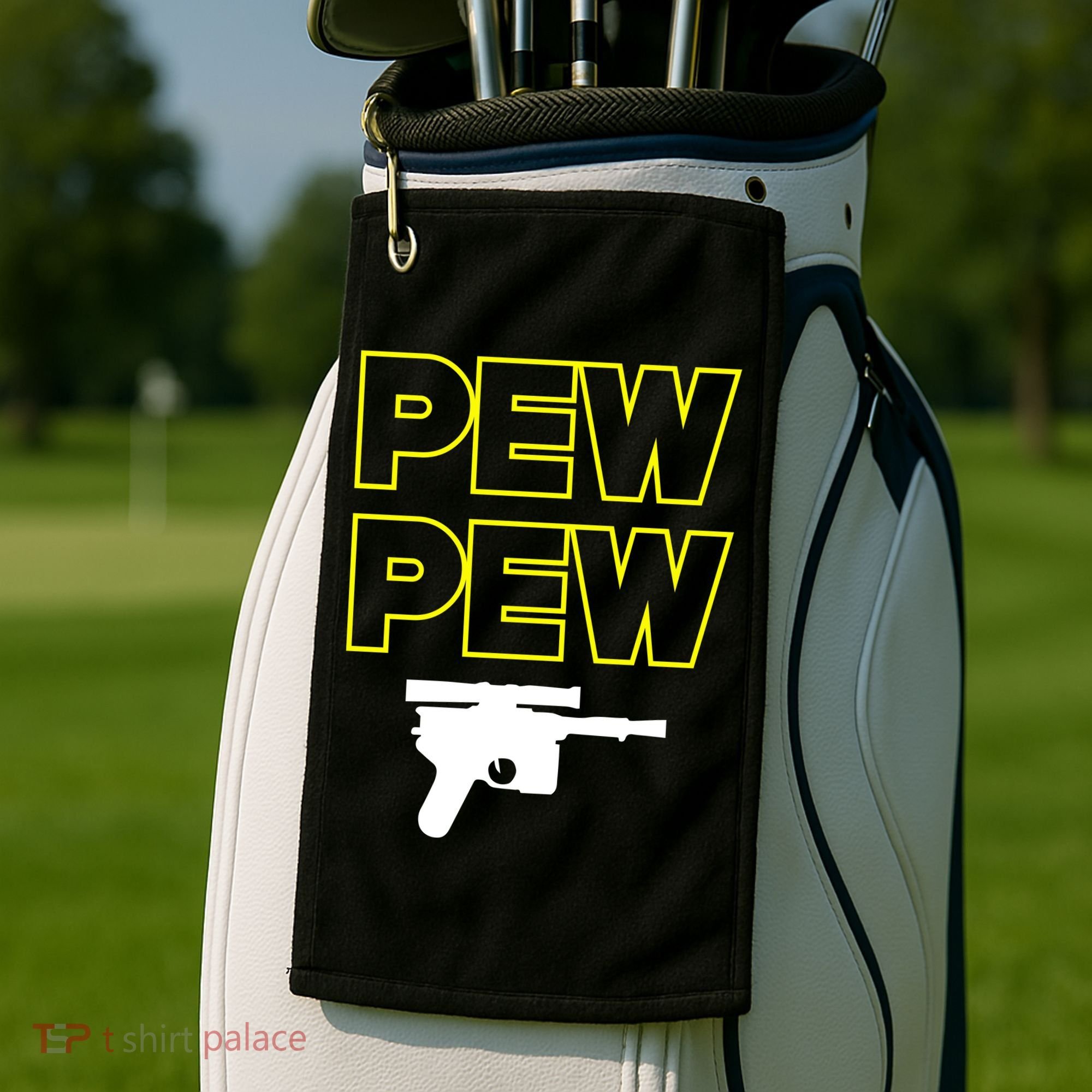 Pew Pew Golf Towel