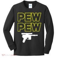 Pew Pew Kids Long Sleeve Shirt thumb 0