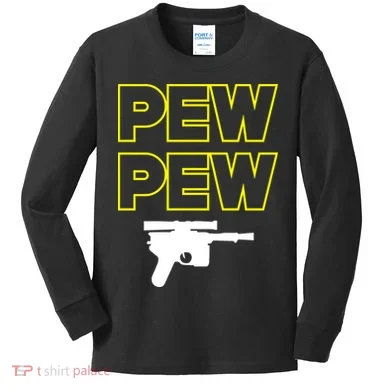 Pew Pew Kids Long Sleeve Shirt