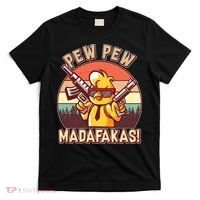 Pew Pew Madafakas Chick Chicken T-Shirt thumb 0