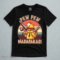 Pew Pew Madafakas Chick Chicken T-Shirt thumb 5
