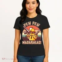 Pew Pew Madafakas Chick Chicken Women's T-Shirt thumb 4