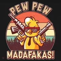 Pew Pew Madafakas Chick Chicken Women's T-Shirt thumb 6