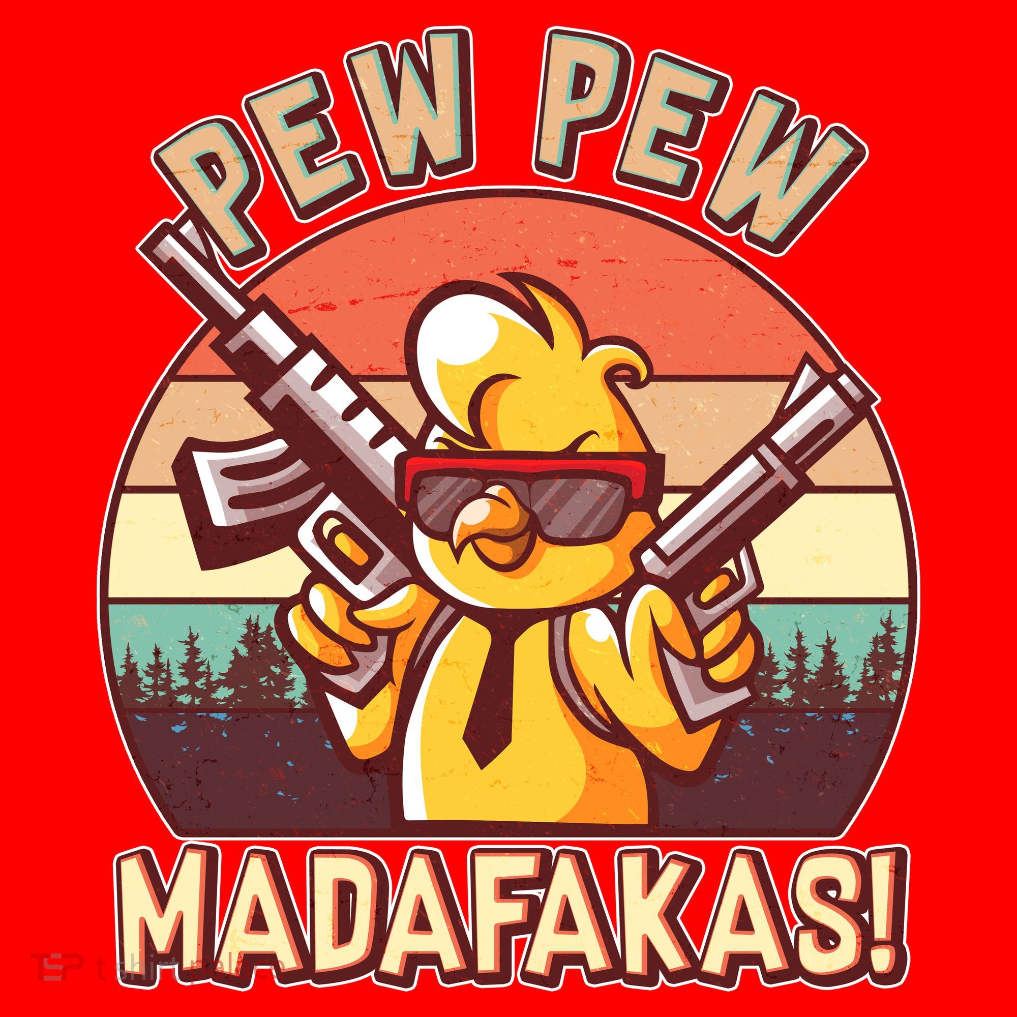 Pew Pew Madafakas Chick Chicken Santa Hat