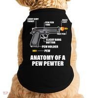 Pew Pewer Anatomy Doggie Tank thumb 0