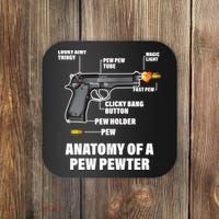 Pew Pewer Anatomy Coaster thumb 0