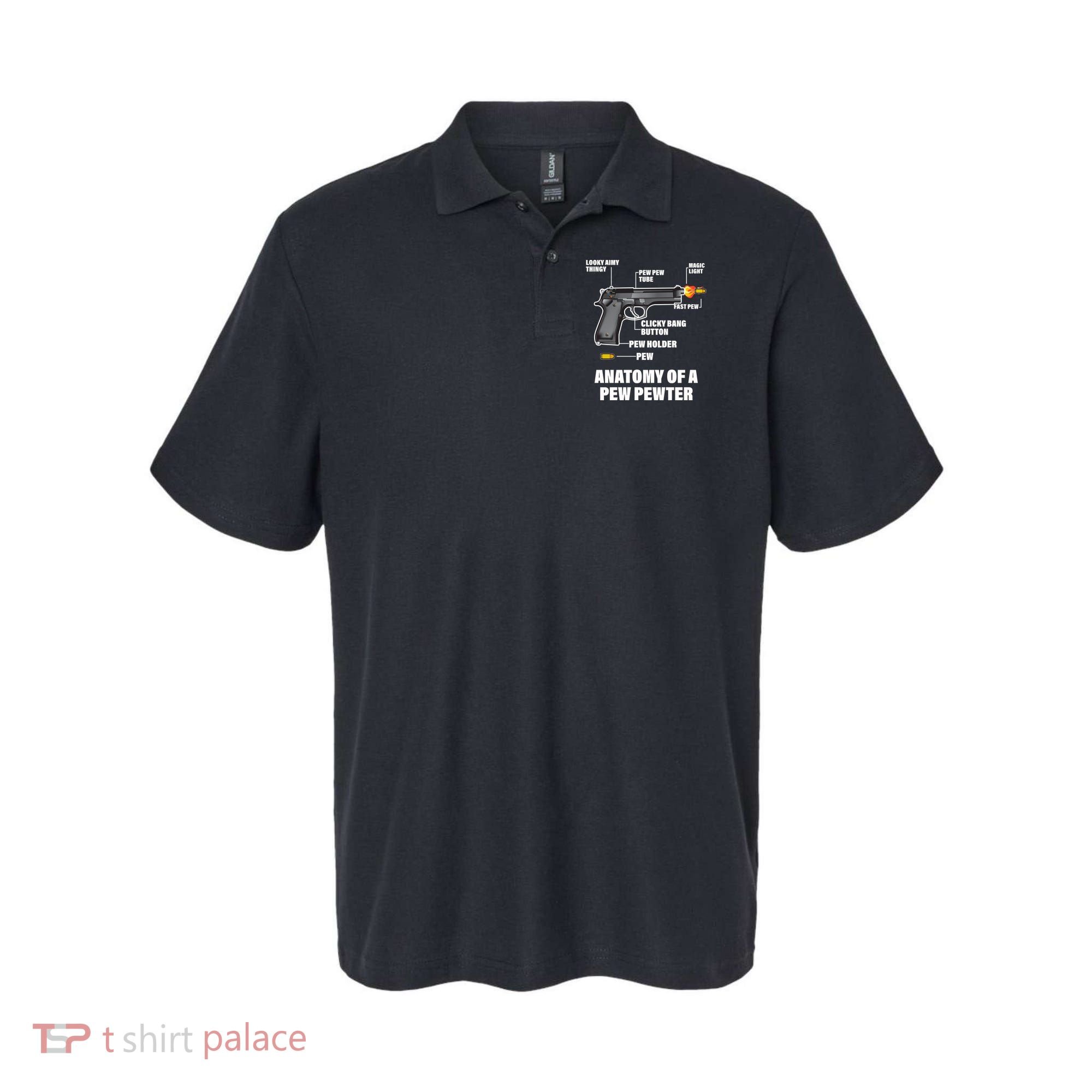 Pew Pewer Anatomy Polo