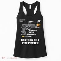 Pew Pewer Anatomy Women's Tank Top thumb 0
