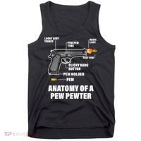 Pew Pewer Anatomy Tank Top thumb 0