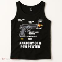 Pew Pewer Anatomy Tank Top thumb 2